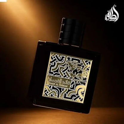 Lattafa Qaed Al Fursan Eau De Parfum Homme Spray for Unisex 100ml Original Arab Perfumes Lasting Charm Pheromones Perfume Makeup