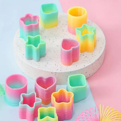 12/180Pcs Rainbow Magic Spring Toys for Kids Birthday Party Favors Pinata Fillers School Prize Wedding Christmas Boy Girl Gifts