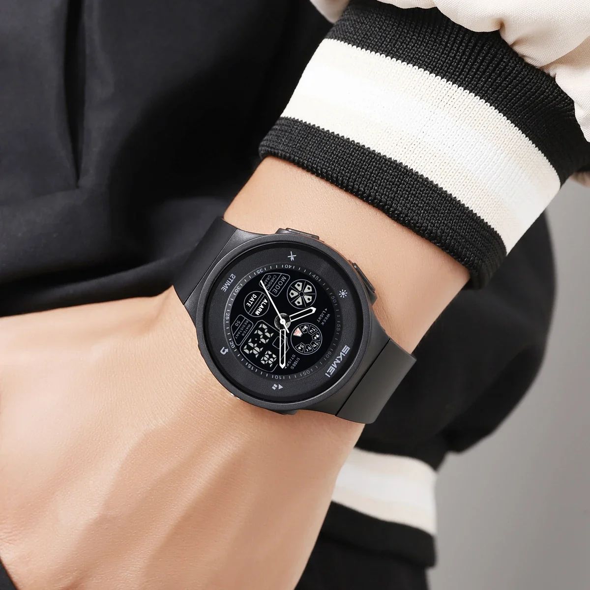 SKMEI 2346 Wristwatches Clock Horloges Mannen Fashion Digital Electronic Watch Casual Sports Watches For Men Women Waterproof