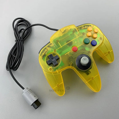 Wired Gamepad For NS 64 Host N64 Controller Gamepad Joystick For Classic Nintend 64 Console Games For Mac Computer PC