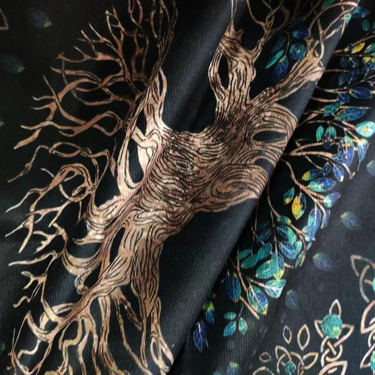 Tree Of Life Tarot Tablecloth Altar Cloth Pagan Spiritual Pendulum Witchcraft Astrology Oracle Card Pads Room Home Decor
