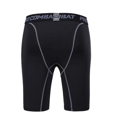 2025 New Men's Sports Leggings, Fitness Elastic Compression Leggings, Quick Drying Shorts, Running Training Elastic Shorts