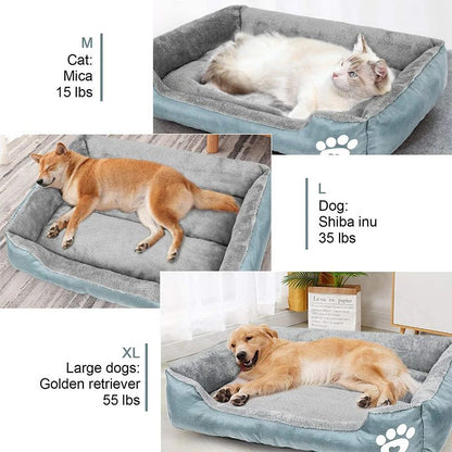 Cama de sofá XXL para animais de estimação, macia e lavável, outono/inverno, quente, de pelúcia, para cães e gatos grandes, produtos para animais de estimação, mais vendidos
