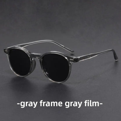 Retro TR90 Fashion Glasses Frame Men Fashion Shades Polygon Women Oval High Quality Travel Eyewear TR90