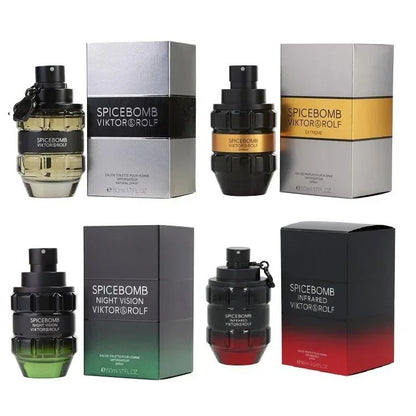 90ml Bold Men’s Passion Bomm-Perfume 90ml Spicy Woody Fragrance Spray with Green Black Variants for Long-Lasting Masculine Gifts