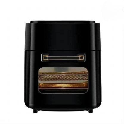 Fritadeira Airfryer 8L Forno Smart Touch de Grande Capacidade Visual Multifuncional Elétrico Fritadeira Air Fryer Máquina de Batata Frita