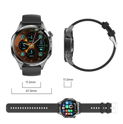 Xiaomi 2025 New GPS NFC Smart Watch Men 360*360 AMOLED Screen Heart rate Bluetooth Call IP67 Waterproof Man Smartwatch