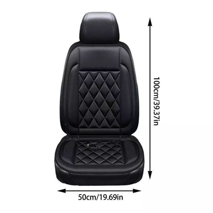 12-24v HeatedCar Seat Cover 30' Fast Car Seat Heater Cloth/Flannel Heated Car Seat Protector 25W Seat Heating Cover Car Seat