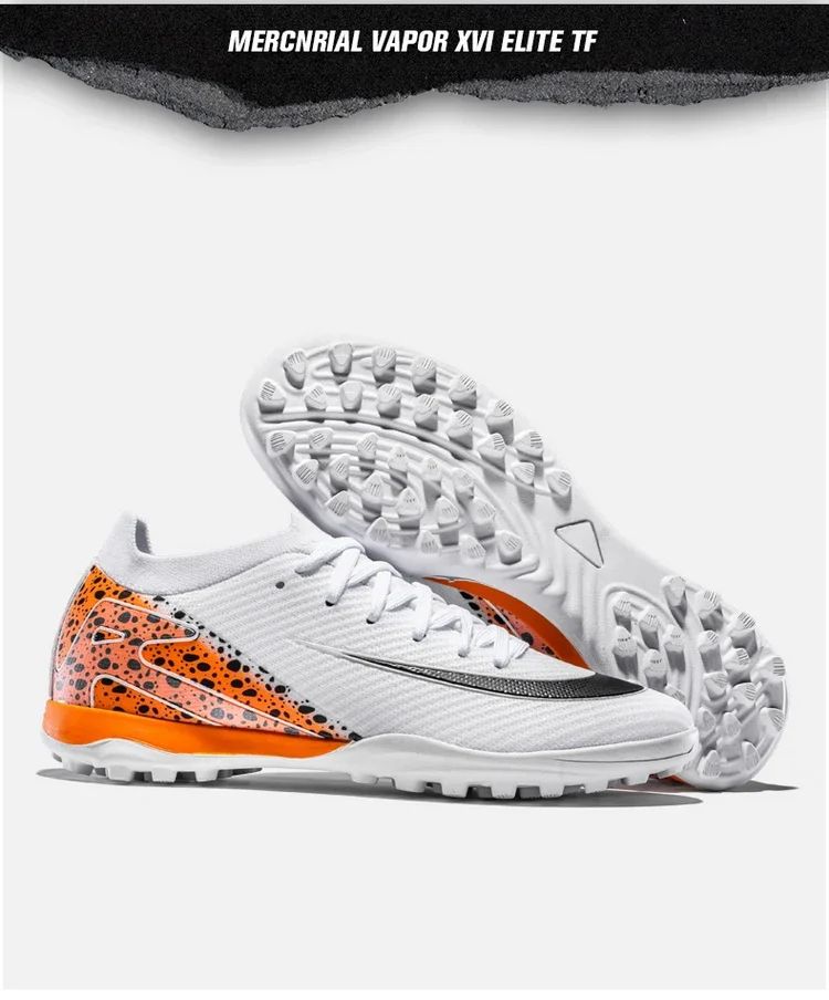 New Men Women Professional Football Boots Cleats Grass Training Match Sport Soccer Shoes FG/TF Ultra-light Non-slip Unisex