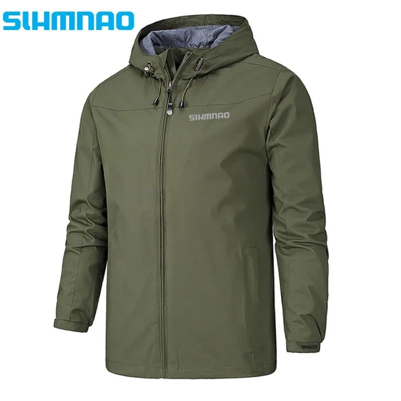 Men's waterproof fishing raincoats, bicycle raincoats, windproof jackets, mountaineering suits, spring and autumn overcoats