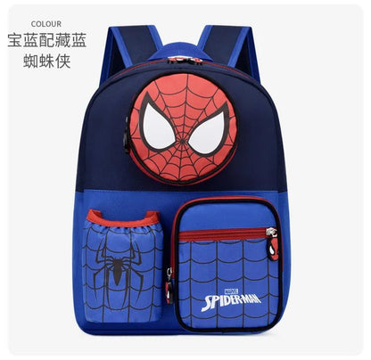 Kindergarten boys and girls schoolbags 3-9 years old children schoolbags cartoon animation Princess Elsa backpack