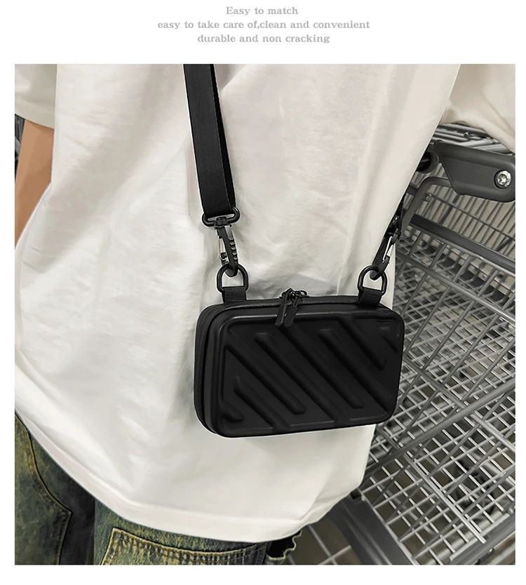 2025 New Men's Bag Fashion Trend Shoulder Bag High Quality Design Crossbody Bag PU Light Luxury Handbags ????? HOT SALE
