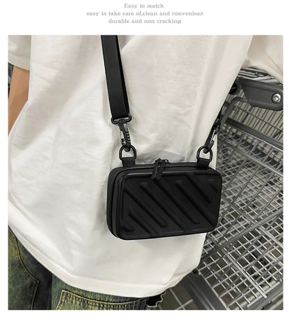 2025 New Men's Bag Fashion Trend Shoulder Bag High Quality Design Crossbody Bag PU Light Luxury Handbags ????? HOT SALE