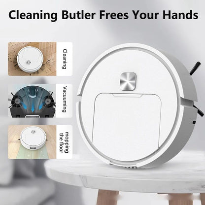 Xiaomi 3 in 1 Mini Intelligent Sweeping Robot Suction Sweeping Mopping Household Use Small Appliances Ultra-thin Cleaner