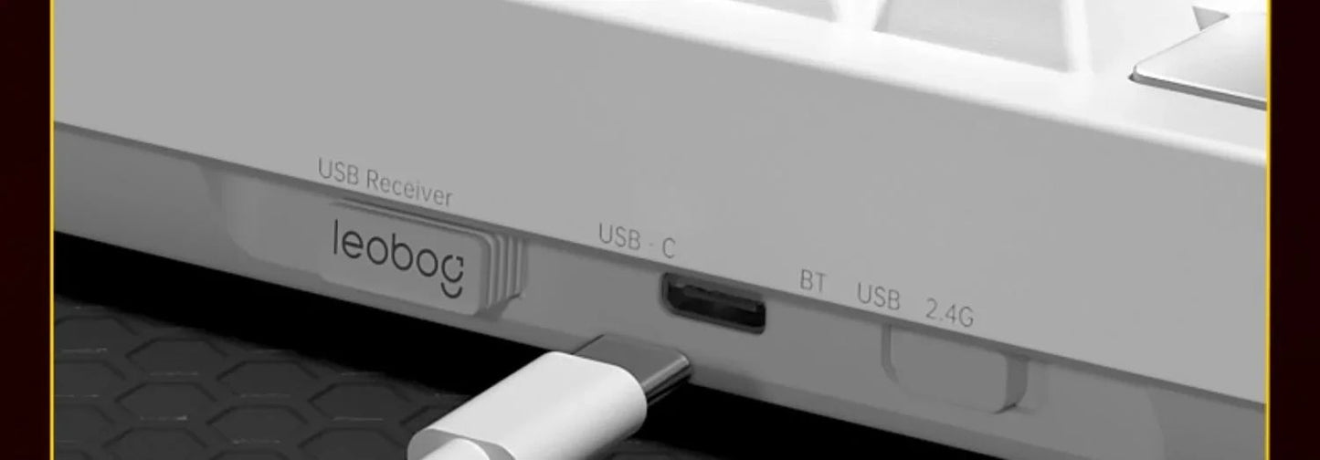 Leobog Hi75C Hi75 Hi75C Pro Kit de Teclado Mecânico Customizado de Alumínio Sem Fio para Jogos Bluetooth 2.4G Teclado Gamer com Hotswap com Fio