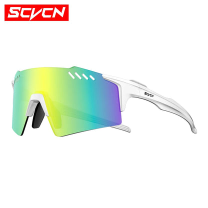 SCVCN Outdoor Photochromic Sunglasses Sports Bike Cycling Glasses Man MTB Climbing Glasses Eyewear Women Driving Bicycle Goggles