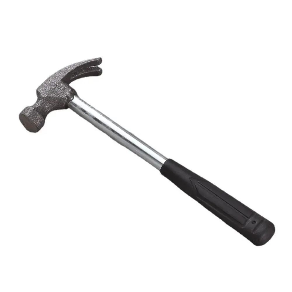 Martelo de Garra Multifuncional com Cabo de Aço Martelo de Segurança para Pregos Sem Marcação Quebra-Vidros Ferramentas Domésticas