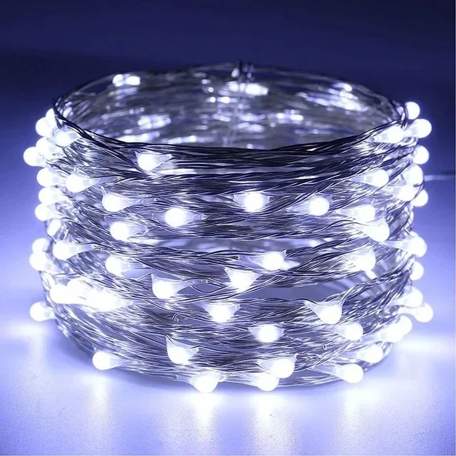 1M 2M 3M 5M 10M 20M 30M Copper Wire LED String lights Holiday lighting Fairy Garland For Christmas Tree Wedding Party Decoration