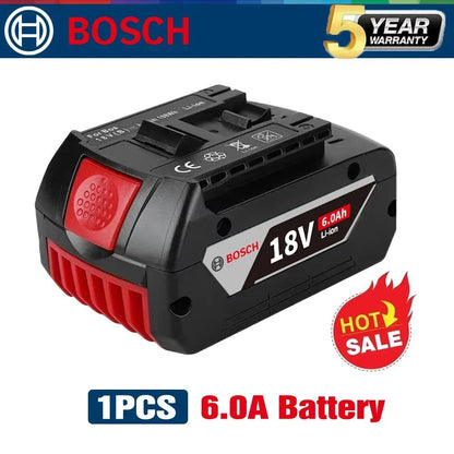?Bateria de Lítio Bosch Professional 18V original para Ferramenta Elétrica Recarregável Bosch BAT609 BAT609G BAT618 BAT618G?