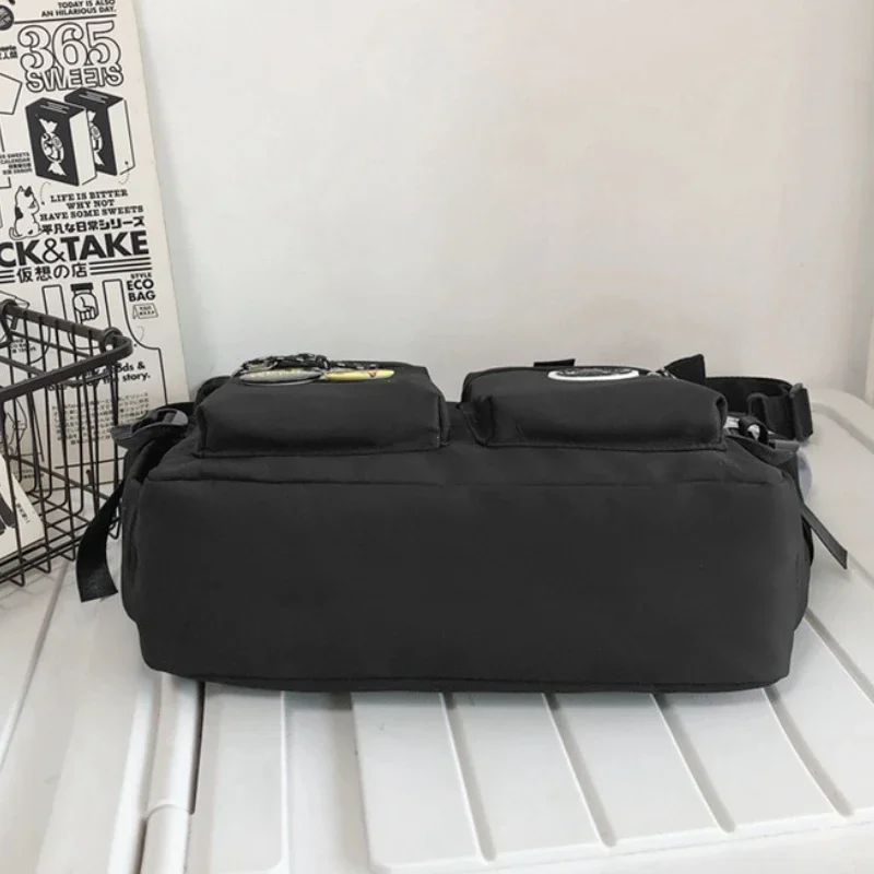 Japanese Harajuku School Bags for Teenage Girls Casual Fashion Crossbody Bag New Trendy Shoulder Bag Student Backpack Hand Bags