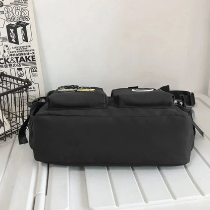 Japanese Harajuku School Bags for Teenage Girls Casual Fashion Crossbody Bag New Trendy Shoulder Bag Student Backpack Hand Bags