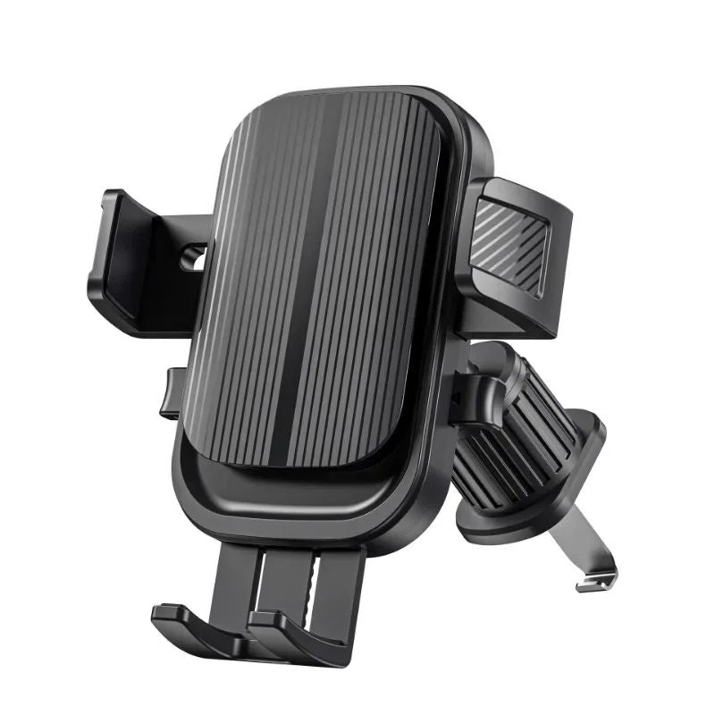 Suporte de Telefone para GPS de Saída de Ar Veicular Rotação 360° Gancho Espiral Universal para Saída de Ar Suporte Veicular por Gravidade para Smartphones de 4.7-7.2 polegadas