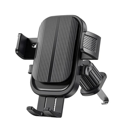 Suporte de Telefone para GPS de Saída de Ar Veicular Rotação 360° Gancho Espiral Universal para Saída de Ar Suporte Veicular por Gravidade para Smartphones de 4.7-7.2 polegadas