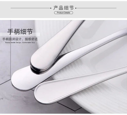 Creative Kids Stainless Steel Knife Fork and Spoon Set Home Steak Knife  Coffee Spoon, Stirring Spoon