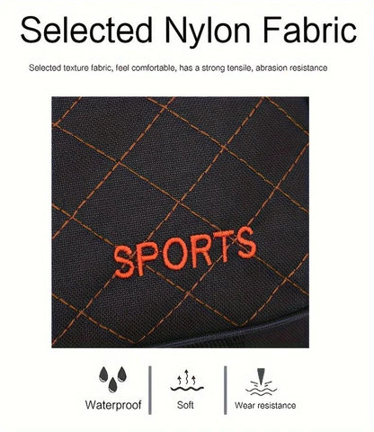 Men Nylon Travel Duffel Bag Large Capacity Handbag Portable Outdoor Carry Luggage Convenient Practical Male's Weekend Gym Bag