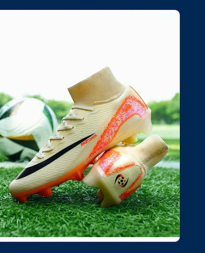 Men Soccer Shoes Society Professional Soccer Cleats Adult Fast Turf Training Football Shoes Outdoor Futsal Football Field Boots