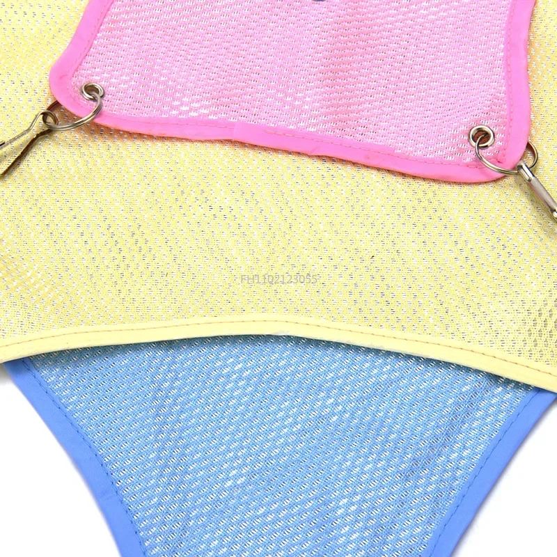 Rede para Pets em Malha Respirável, Rede para Gaiola de Roedores, Hamster, Ratos, Porquinho-da-Índia, Acessórios para Pequenos Animais, Brinquedos de Balanço, Cama Suspensa
