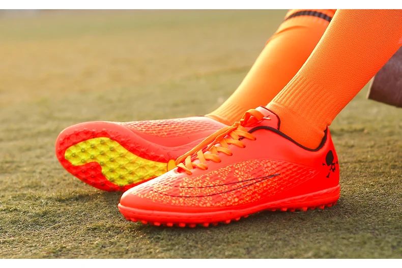 Men Society Soccer Shoes Cleats TF/FG Indoor Non Slip Original Professional Fast Football Shoes Grass Training Football Boots