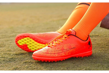 Men Society Soccer Shoes Cleats TF/FG Indoor Non Slip Original Professional Fast Football Shoes Grass Training Football Boots