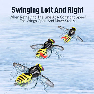 Isca Flutuante Reino de Vespas 4.2g 6.6g 40mm 48mm Inseto Artificial Biônico Isca Dura Pesca Baixo Carpa Lúcio Wobbler