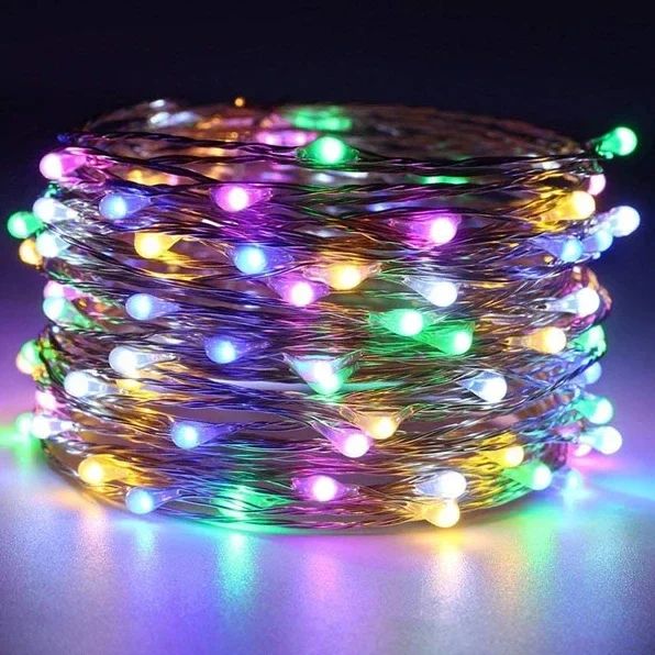 1M 2M 3M 5M 10M 20M 30M Copper Wire LED String lights Holiday lighting Fairy Garland For Christmas Tree Wedding Party Decoration