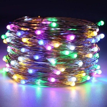 1M 2M 3M 5M 10M 20M 30M Copper Wire LED String lights Holiday lighting Fairy Garland For Christmas Tree Wedding Party Decoration