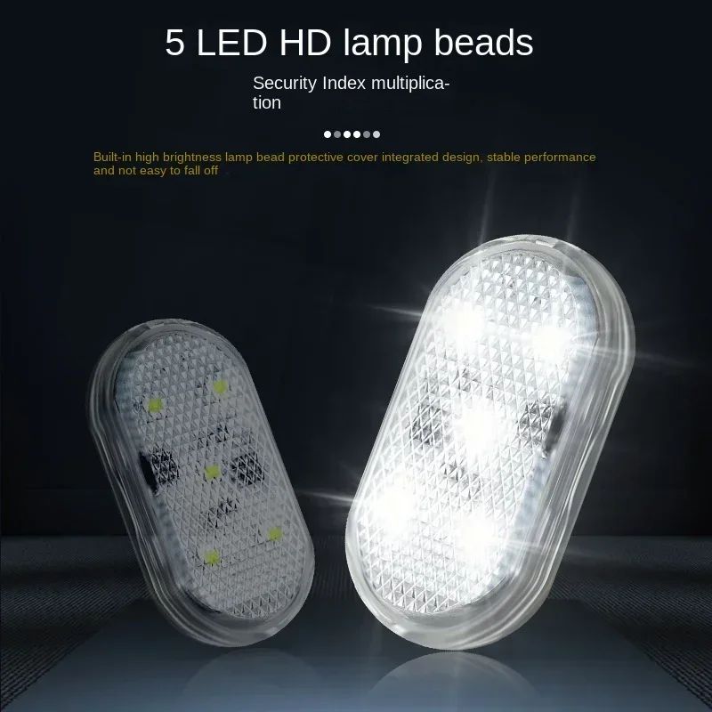 Mini Luminária de Leitura com Sensor de Toque - Luz de Teto Automotiva e Luminária de Ambiente com Carregamento USB