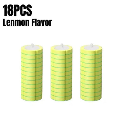 Disposable Toilet Brush Wall-Mounted Cleaning Tool for Bathroom Replacement Brush Head Toilet Cleaning Brush Set Wc Accessories