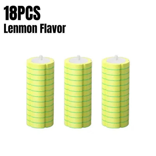 Disposable Toilet Brush Wall-Mounted Cleaning Tool for Bathroom Replacement Brush Head Toilet Cleaning Brush Set Wc Accessories