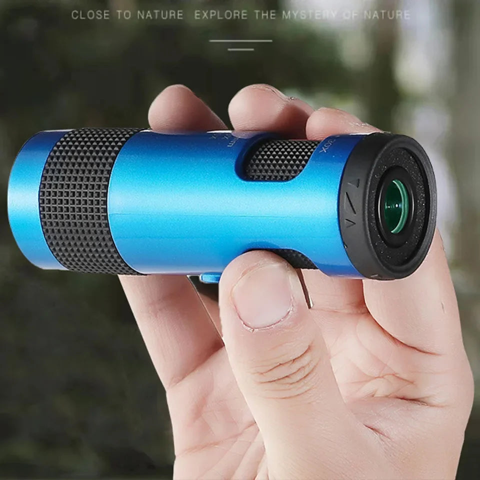 Monóculo Potente 10-30x21 Zoom Mini Telescópio Portátil Luneta Equipamento de Camping Visor Óptico Monóculo