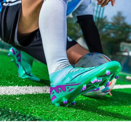 Men Football Shoes TF/FG Society Cleats Indoor Soccer Shoes Professional Football Field Boots Fast Unisex Sneaker Top Quality