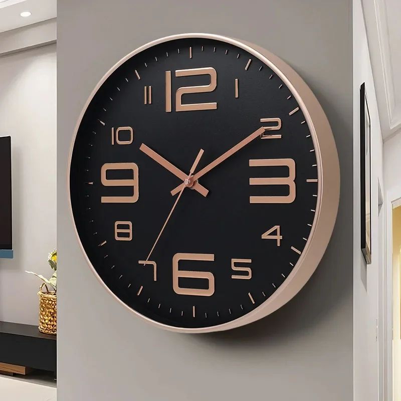 8 Inch Modern Simple Fashion Wall Clock Suitable For Bedroom, Living Room, Study Room Decorative Clock