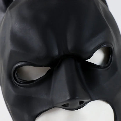 Mask for Men Anime Bat Mask Headgear Latex Material Cosplay Headgear Halloween Night Dance Party Adult Masquerade Mask Latex