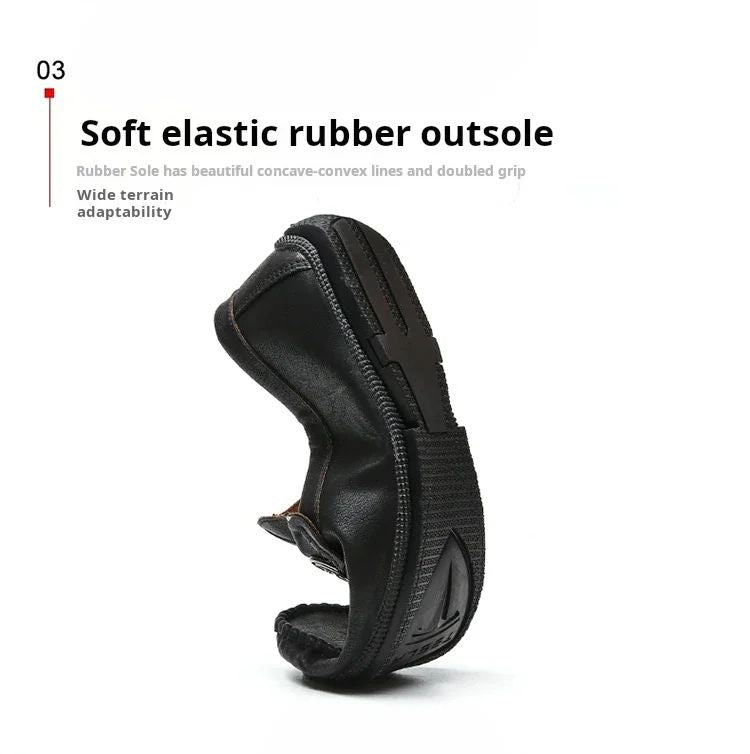 Men Driving Shoe Leather High Quality Breathable Slip on Men Casual Shoes Comfortable Light Men Loafers Formal Men Dress Shoes