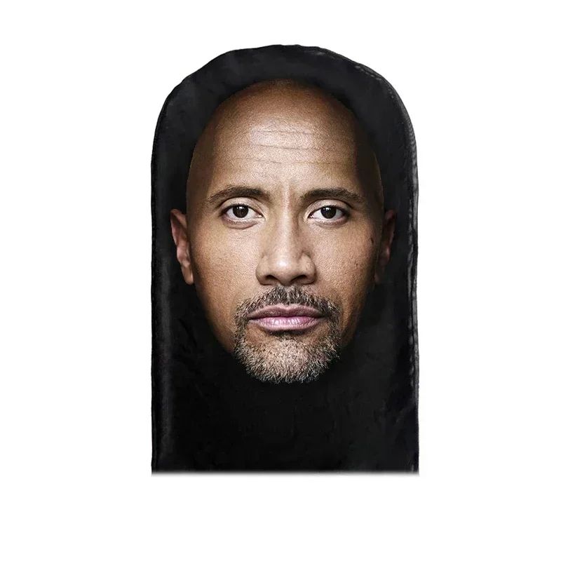 3D Printed Celebrity Realistic Face Mask Stretch Mesh Full Face Mask Men Role Play Headdress Hip Hop Balaclava Cosplay Mask