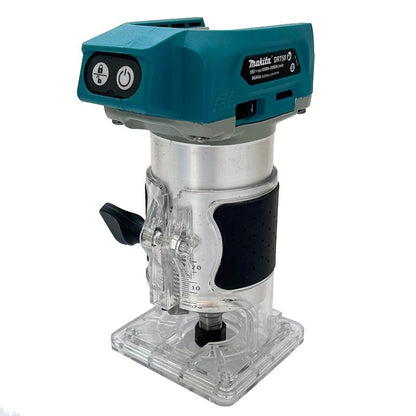Makita DRT50 Aparador Sem Fio Recarregável Máquina de Aparar Ferramenta de Entalhe Sem Escovas Fresadora para Marcenaria Máquina de Gravar