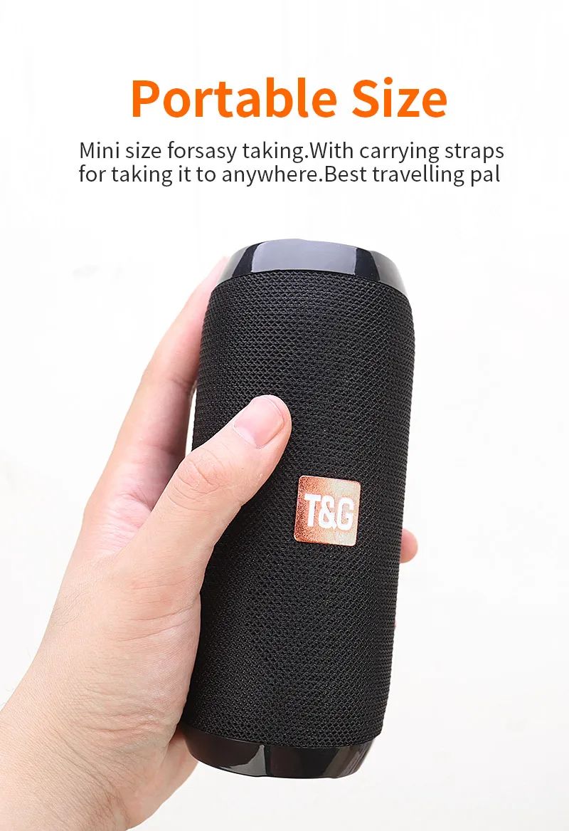 Portable Wireless Bluetooth Speaker Blutooth Music Sound Box For Caixa De Som Blootooth Subwoofer Radio FM Handfree Bass System