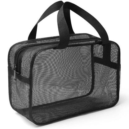 Big Pockets Tote Bag Easily Carry Beach Mesh Shower Mesh Shower Bag Quick Dry Shower Storage Bag Beach