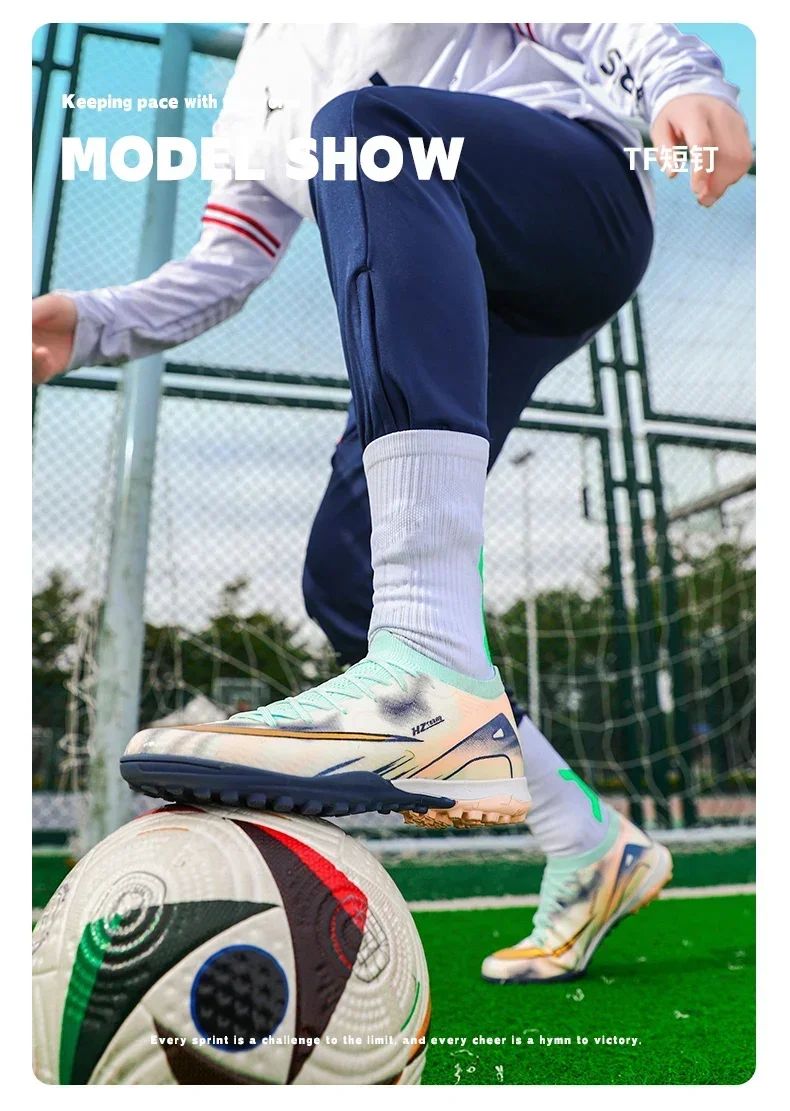 Soccer Shoes For Men Society Indoor High Quality Football Boots Cleats Professional Grass Training Studded Football Shoes Unisex