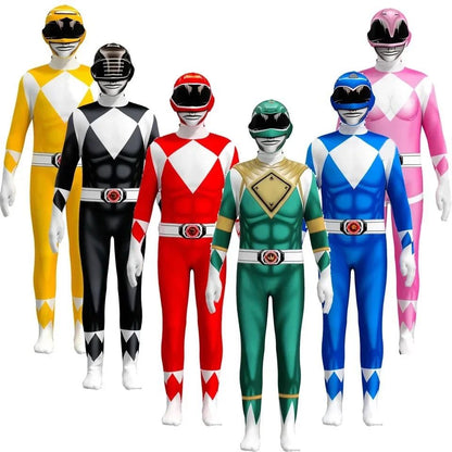 Adult Morpher Superhero Samurai Sentai Shinkenger Rangers Cosplay Fantasia Halloween Costume Mask for Men Boy